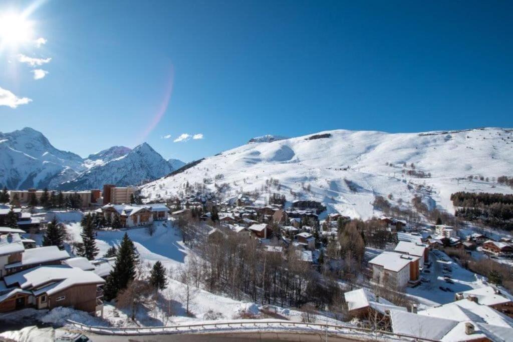 Studio Cabine 4 Pers Les2Alpes 21M² Les Deux Alpes Zewnętrze zdjęcie