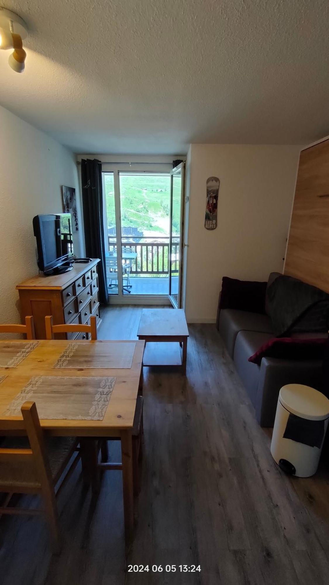 Studio Cabine 4 Pers Les2Alpes 21M² Les Deux Alpes Zewnętrze zdjęcie